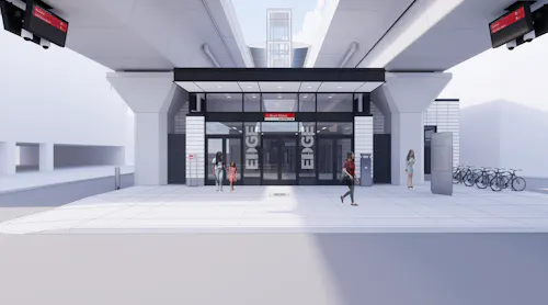 Cta Rpm CTA creating new open space underneath Red and Purple Line tracks as ...