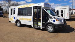The city of Edmonton and Edmonton Transit Service will launch Canada's largest on-demand transit service in partnership with Via and PWTransit using 57 shuttles. The city of Edmonton and Edmonton Transit Service will launch Canada's largest on-demand transit service in partnership with Via and PWTransit using 57 shuttles.