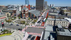 A rendering of the Downtown Loop rapid transit project in London, Ontario.