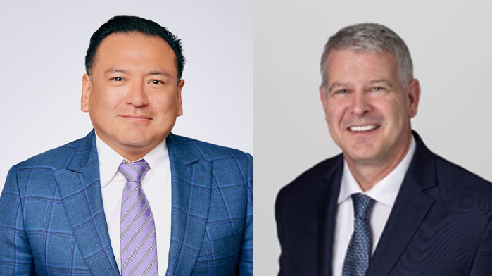 Left, Will Flores, right, David Isabelle.