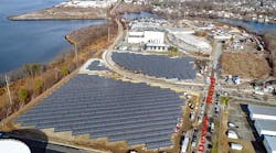 RIPTA will receive energy credits from the 6,000-panel solar array, which it estimates will save the authority $250,000 annually in electricity costs.