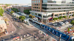 Pictured is an example of TOD with Valley Metro.