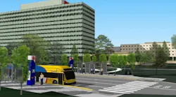 Rendering of future GOLD BRT Line.