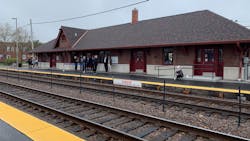 Work was performed on the building’s interior and exterior. Work was performed on the building’s interior and exterior.