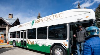 Vail Transit&apos;s first electric buses entered service on an in-town route on April 7.