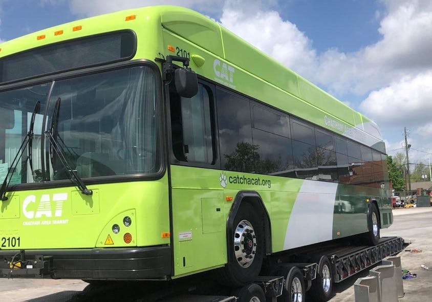CAT is expecting the rest of its six battery-electric buses to be delivered throughout 2021 and into 2022.
