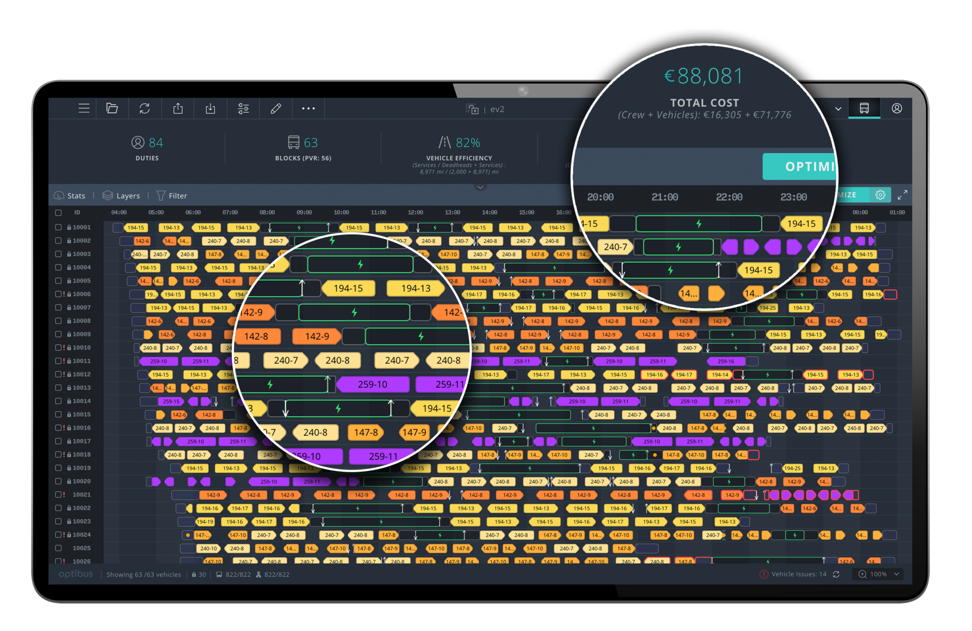 Optibus says optimizing EV schedules makes it easier to operate EV routes, meet regulatory requirements and bid for new EV business.