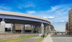 A rendering from a 3D model for a Port Authority of New York & New Jersey bridge replacement at the Lincoln Tunnel in New Jersey. A rendering from a 3D model for a Port Authority of New York & New Jersey bridge replacement at the Lincoln Tunnel in New Jersey.