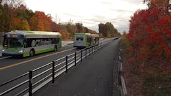 In June 2020, the Connecticut Department of Transportation announced plans to test North America's first full size automated transit bus project. In June 2020, the Connecticut Department of Transportation announced plans to test North America's first full size automated transit bus project.