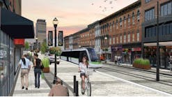 A concept of what the future Hamilton LRT project could look like.