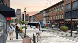 A concept of what the future Hamilton LRT project could look like. A concept of what the future Hamilton LRT project could look like.