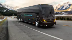 MCI's first battery-electric coach, J4500 CHARGE, was unveiled on May 4.