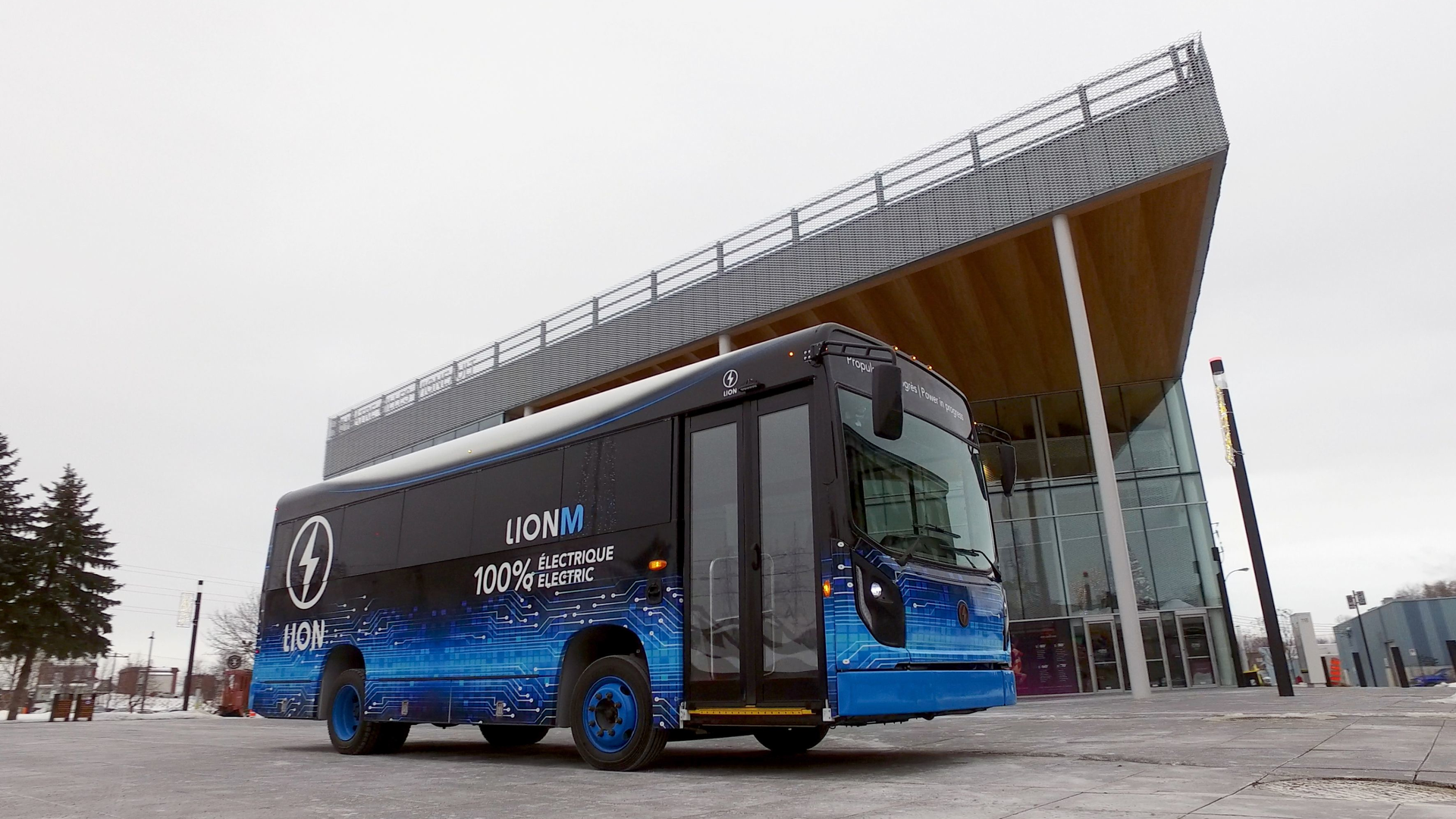 Lion Electric Company's LionM transit bus.