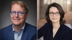 Left, Clément Michel, right, Annelise Avril.