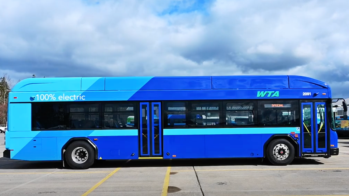 WTA receives first two zeroemissions buses Mass Transit