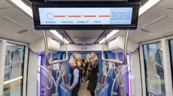 Sound Transit&apos;s new Series 2 light-rail vehicles feature new passenger information systems.