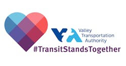 The hashtag #TransitStandsTogether has been appearing on social media as a way for the transit community to show their support of Santa Clara VTA.