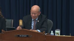 House Committee on Transportation and Infrastructure Chair Peter DeFazio (D-OR-04) brings the gavel down following passage of the INVEST in America Act during the bill&apos;s marathon markup session.