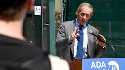 MTA Construction & Development President Janno Lieber speaks during an event marking the 30th anniversary of the ADA becoming law. MTA Construction & Development President Janno Lieber speaks during an event marking the 30th anniversary of the ADA becoming law.