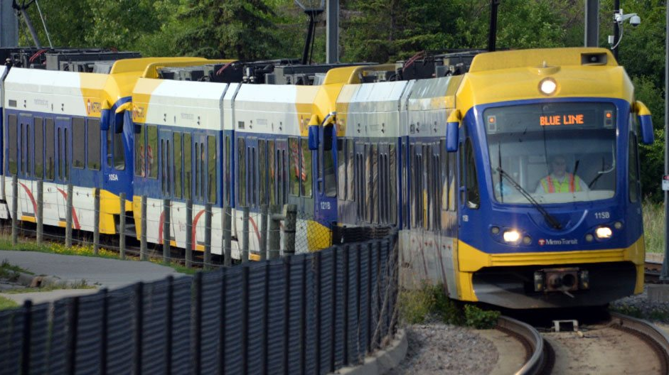 METRO Blue Line on existing track; an extension of the line was included in the INVEST Act and the project would receive $20 million if the legislation is passed into law.