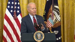President Joe Biden addresses the press on June 24 following the release of the bipartisan infrastructure deal framework.