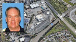 Samuel Cassidy, inset, shown over a Google Earth image of the Guadalupe Yard where he killed nine coworkers. Samuel Cassidy, inset, shown over a Google Earth image of the Guadalupe Yard where he killed nine coworkers.