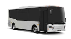 A rendering of Vicinity&apos;s Lightning&trade; EV Bus model.