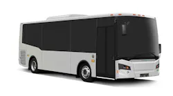 A rendering of Vicinity's Lightning™ EV Bus model.