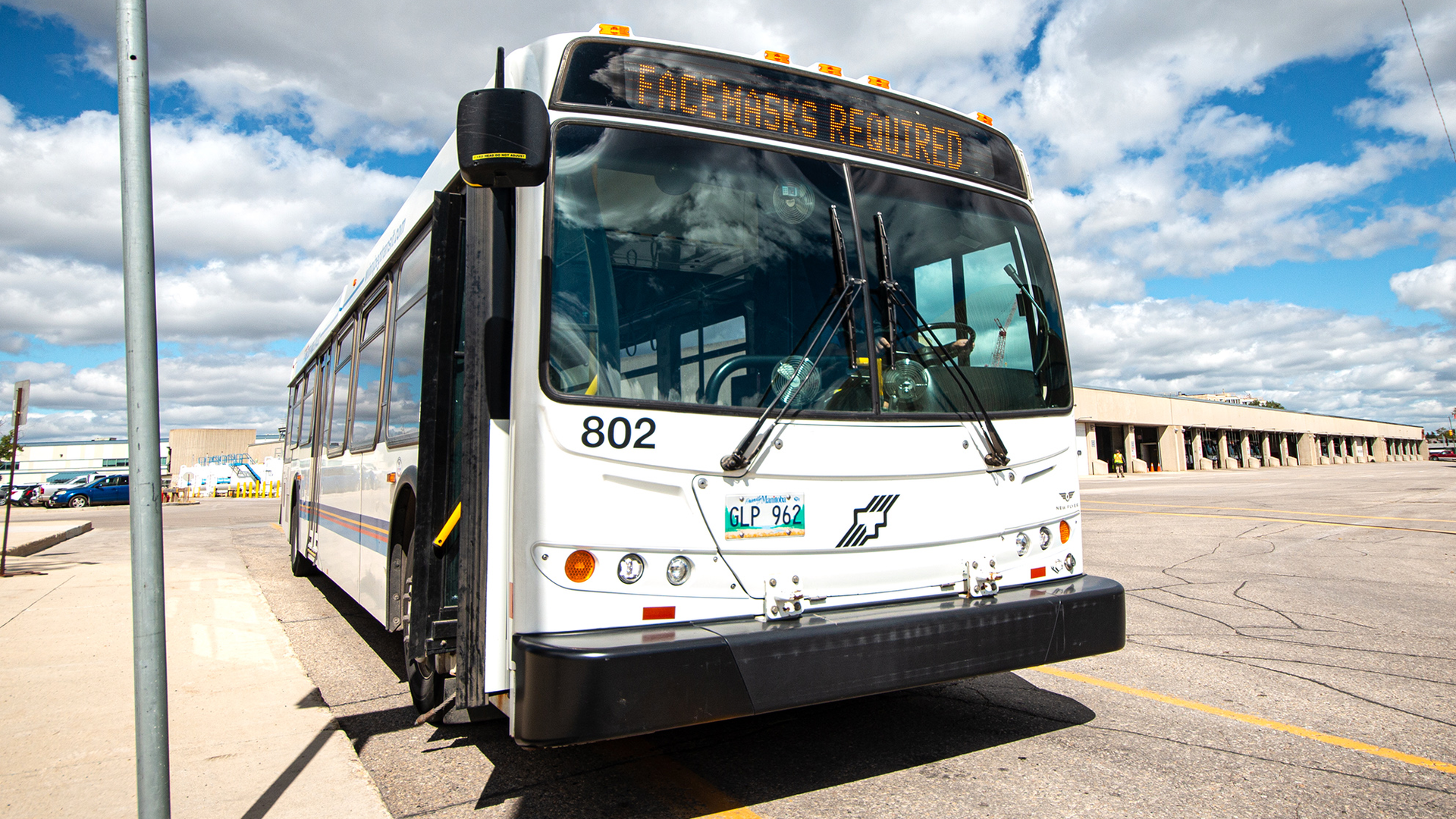 Winnipeg Transit Bus Opendoor