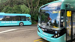 ADL electric buses in New Zealand. ADL electric buses in New Zealand.