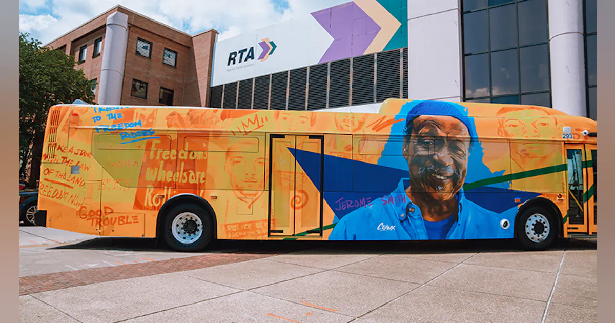97289 Rta Bus New Orleans RTA enters bus into service celebrating city’s Freedom ...