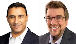 Houari Cheikhi, left, and Michael D. Compel Houari Cheikhi, left, and Michael D. Compel