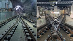 The premium of building transit in the U.S.: MTA's Second Ave. Subway, left, which opened in 2017, was a 1.7-mile project that carried a cost of $3.5 billion per mile, while TfL's North Line extension to Battersea, right, scheduled to open Fall 2021, is a two-mile project that carried a cost of $898 million per mile. The premium of building transit in the U.S.: MTA's Second Ave. Subway, left, which opened in 2017, was a 1.7-mile project that carried a cost of $3.5 billion per mile, while TfL's North Line extension to Battersea, right, scheduled to open Fall 2021, is a two-mile project that carried a cost of $898 million per mile.