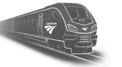 A rendering of one of the new Amtrak trains to be built in the U.S. by Siemens Mobility. More formal design images will be released later.