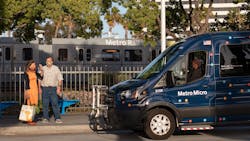 L.A. Metro's Metro Micro service is one of the programs included in the report. L.A. Metro's Metro Micro service is one of the programs included in the report.