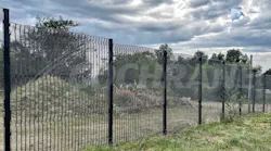 An example of what the new fence will look like.