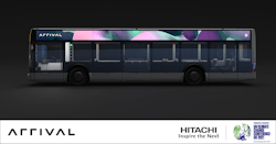 Hitachi Europe and Arrival have partnered to deliver new bus and infrastructure solutions to the European bus industry. Hitachi Europe and Arrival have partnered to deliver new bus and infrastructure solutions to the European bus industry.