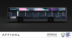 Hitachi Europe and Arrival have partnered to deliver new bus and infrastructure solutions to the European bus industry. Hitachi Europe and Arrival have partnered to deliver new bus and infrastructure solutions to the European bus industry.