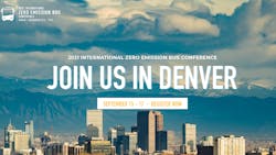 Denver will host CTE&apos;s tenth annual Zero Emission Bus Conference this September.