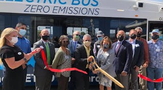 A ribbon-cutting ceremony was held Sept. 7 for Santa Cruz Metro&apos;s Watsonville Circulator Route, which opens for service Sept. 16, 2021.