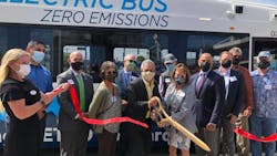 A ribbon-cutting ceremony was held Sept. 7 for Santa Cruz Metro's Watsonville Circulator Route, which opens for service Sept. 16, 2021. A ribbon-cutting ceremony was held Sept. 7 for Santa Cruz Metro's Watsonville Circulator Route, which opens for service Sept. 16, 2021.