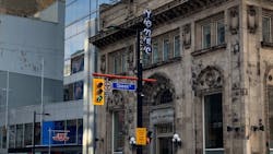 Toronto residents can see a great example of a subway station that fits with the surrounding architecture at the corner of Queen and Yonge. Toronto residents can see a great example of a subway station that fits with the surrounding architecture at the corner of Queen and Yonge.