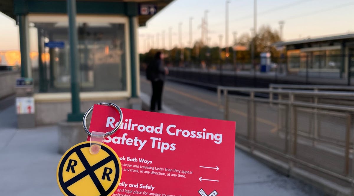 Sept. 20-26 is Rail Safety Week in North America and will see partners in the U.S., Canada and Mexico encouraging safe behavior around tracks.