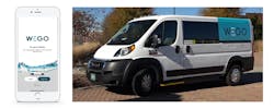 A white-labeled WeGo app offers easy access to county-branded on-demand vehicles A white-labeled WeGo app offers easy access to county-branded on-demand vehicles