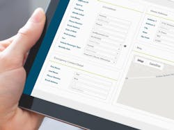 An example of the screen display within the Mobility Direct platform. An example of the screen display within the Mobility Direct platform.