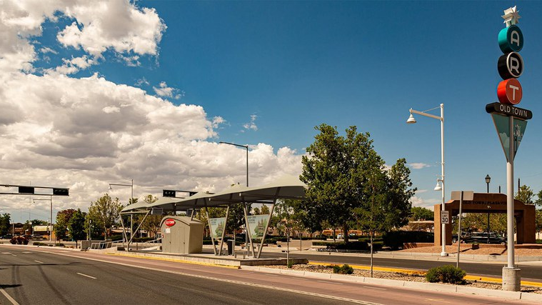 Rendering of the Old Town ART Station upon completion.