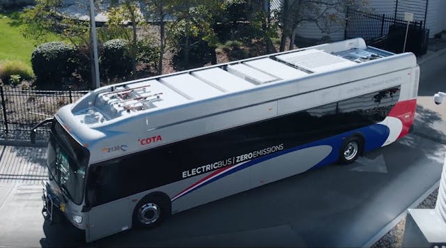 COTA will put its first two electric buses into service on Oct. 11 following extensive testing at the Transportation Research Center and the Ohio State University Center for Automotive Research.