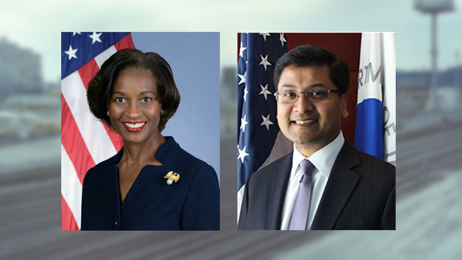 APTA TRANSform Conference & EXPO attendees will have a chance to hear directly from several federal officials including FTA Administrator Nuria Fernandez, left, and FRA Deputy Administrator Amit Bose.