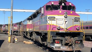 MBTA commuter rail service is powered by diesel locomotives. A new report examines best practices that could be applied to electrify the entire network.
