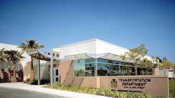 The existing transit center, which will be replaced to serve a growing fleet. The existing transit center, which will be replaced to serve a growing fleet.
